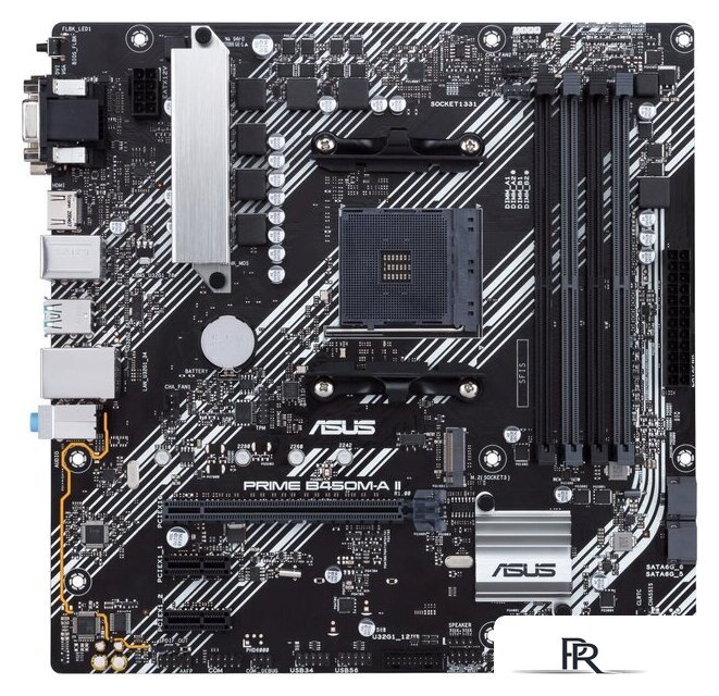 Материнская плата ASUS Prime B450M-A II - Изображение №1 — Интернет-магазин ПроЗаказ