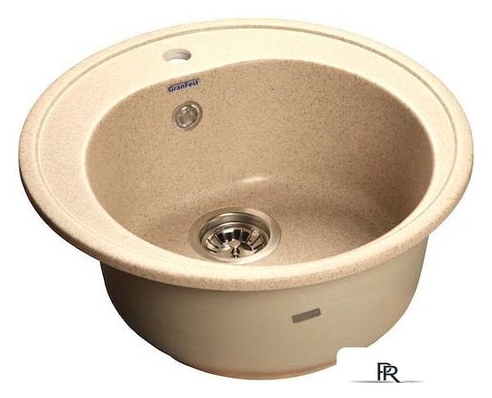 Кухонная мойка GranFest GF-R510 (песочный) - Изображение №1 — Интернет-магазин ПроЗаказ