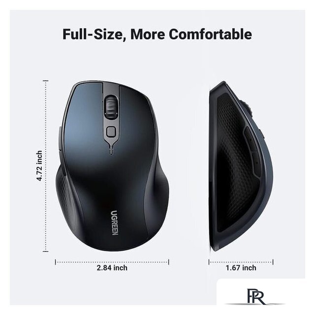 Мышь Ugreen MU101 15807 - Изображение №3 — Интернет-магазин ПроЗаказ