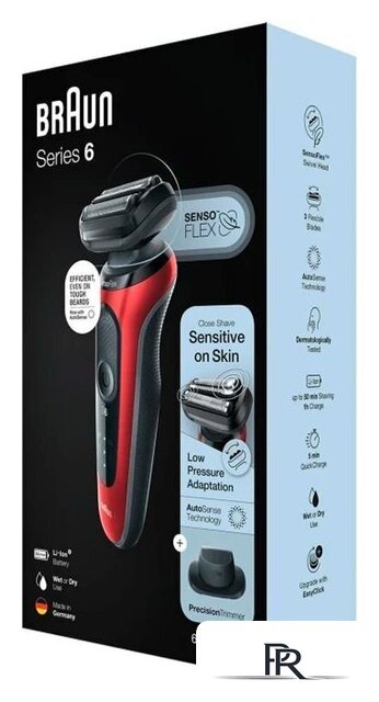 Электробритва Braun Series 6 61-R1200s - Изображение №7 — Интернет-магазин ПроЗаказ