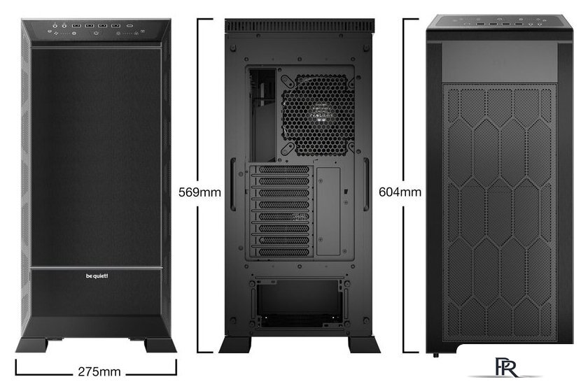 Корпус be quiet! Dark Base Pro 901 Black BGW50 - Изображение №2 — Интернет-магазин ПроЗаказ