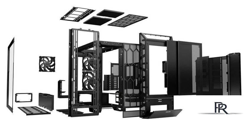 Корпус be quiet! Dark Base Pro 901 Black BGW50 - Изображение №5 — Интернет-магазин ПроЗаказ