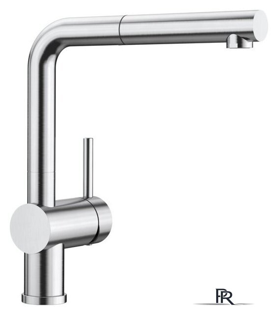 Смеситель Blanco Linee-S 526242 (PVD steel) - Изображение №1 — Интернет-магазин ПроЗаказ