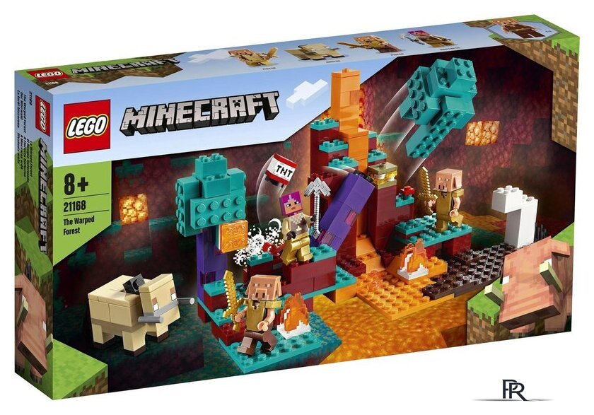 Конструктор LEGO Minecraft 21168 Искаженный лес - Изображение №1 — Интернет-магазин ПроЗаказ