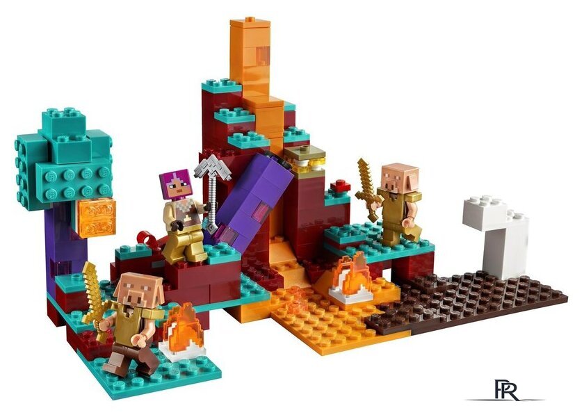 Конструктор LEGO Minecraft 21168 Искаженный лес - Изображение №6 — Интернет-магазин ПроЗаказ