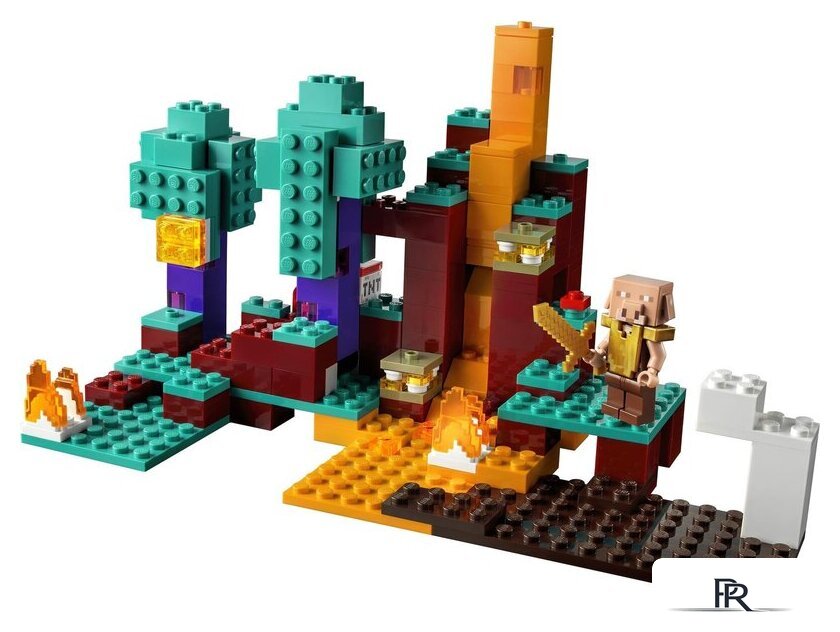 Конструктор LEGO Minecraft 21168 Искаженный лес - Изображение №5 — Интернет-магазин ПроЗаказ
