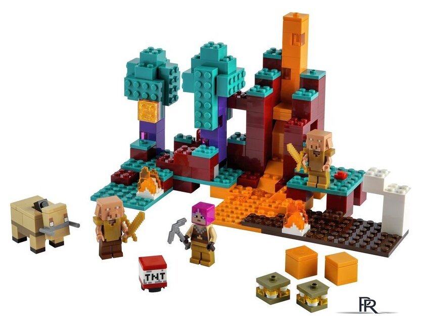 Конструктор LEGO Minecraft 21168 Искаженный лес - Изображение №3 — Интернет-магазин ПроЗаказ