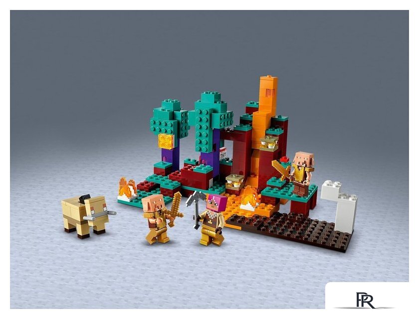 Конструктор LEGO Minecraft 21168 Искаженный лес - Изображение №26 — Интернет-магазин ПроЗаказ