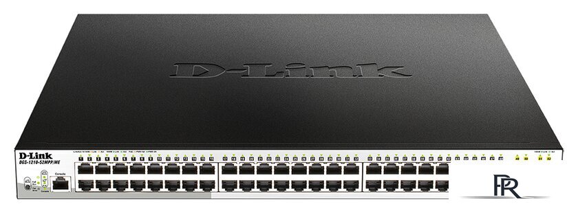 Управляемый коммутатор 2-го уровня D-Link DGS-1210-52MPP/ME/B3A - Изображение №1 — Интернет-магазин ПроЗаказ