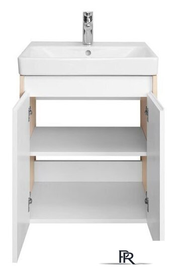  Акватон Тумба с умывальником Сканди Doors 55 1A2788K0SDB20 (белый/дуб верона) - Изображение №4 — Интернет-магазин ПроЗаказ