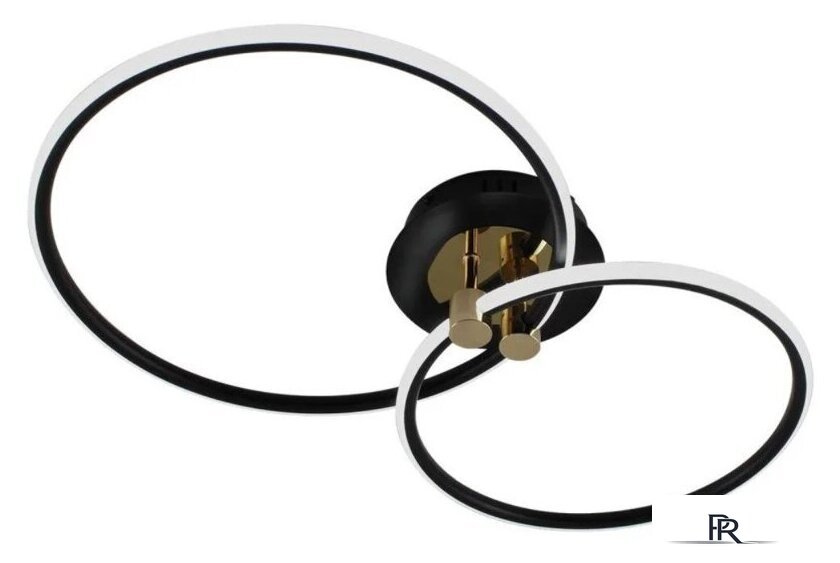 Припотолочная люстра Estares Lune 50W 2R-APP-615x360x110-BLACK/GOLD/WHITE-220-IP20 - Изображение №1 — Интернет-магазин ПроЗаказ