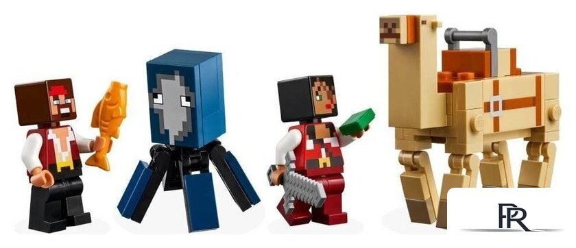 Конструктор LEGO Minecraft 21259 Путешествие на пиратском корабле - Изображение №4 — Интернет-магазин ПроЗаказ