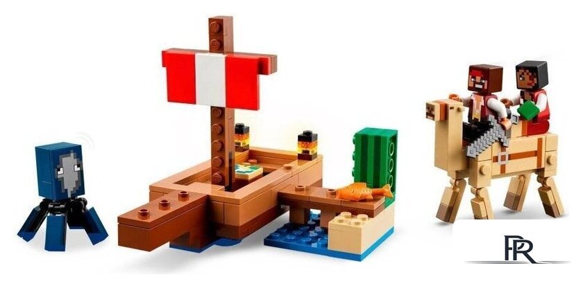 Конструктор LEGO Minecraft 21259 Путешествие на пиратском корабле - Изображение №2 — Интернет-магазин ПроЗаказ