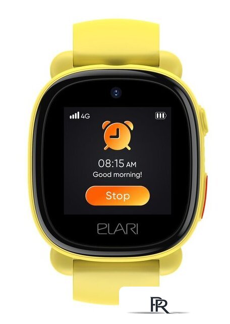 Детские умные часы Elari KidPhone 4G Lite (желтый) - Изображение №2 — Интернет-магазин ПроЗаказ