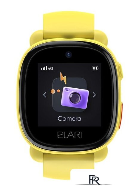 Детские умные часы Elari KidPhone 4G Lite (желтый) - Изображение №4 — Интернет-магазин ПроЗаказ