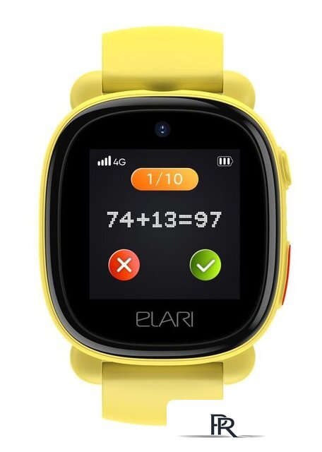 Детские умные часы Elari KidPhone 4G Lite (желтый) - Изображение №9 — Интернет-магазин ПроЗаказ