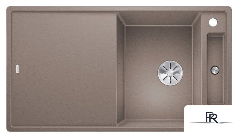 Кухонная мойка Blanco Axia III 5 S 523212 (трюфель, деревянная доска) - Изображение №1 — Интернет-магазин ПроЗаказ