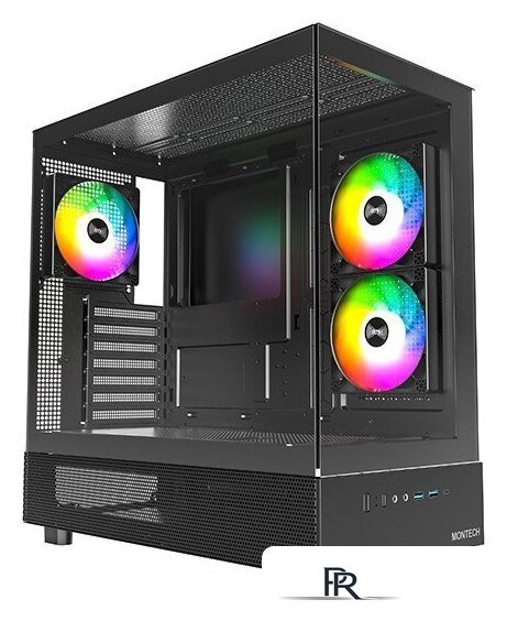 Корпус Montech XR (черный) - Изображение №1 — Интернет-магазин ПроЗаказ