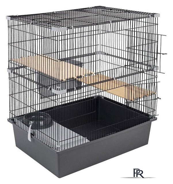 Клетка Дарэленд Craft 60 Шиншилла-2 43062сер-черн - Изображение №1 — Интернет-магазин ПроЗаказ