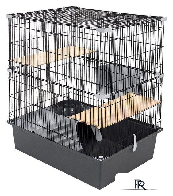 Клетка Дарэленд Craft 60 Шиншилла-2 43062сер-черн - Изображение №3 — Интернет-магазин ПроЗаказ