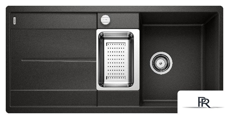 Кухонная мойка Blanco Metra 6 S-F 525929 (черный) - Изображение №1 — Интернет-магазин ПроЗаказ