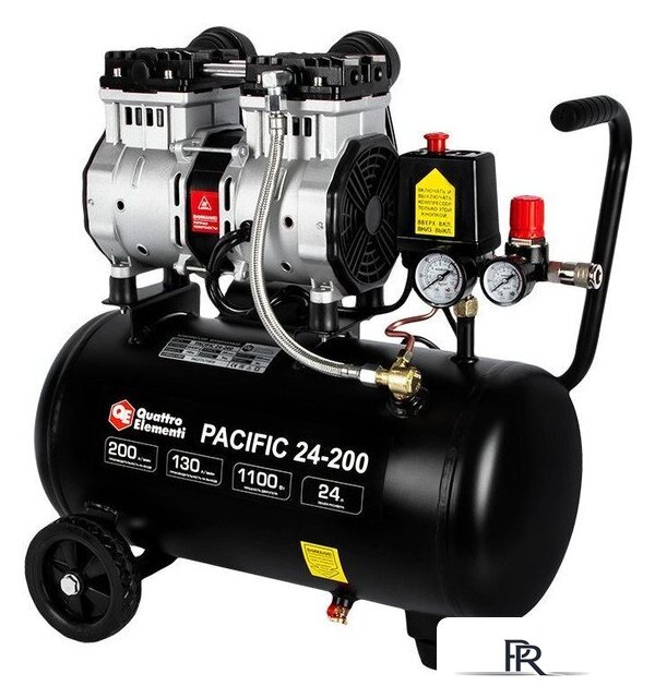 Компрессор Quattro Elementi Pacific 24-200 - Изображение №1 — Интернет-магазин ПроЗаказ