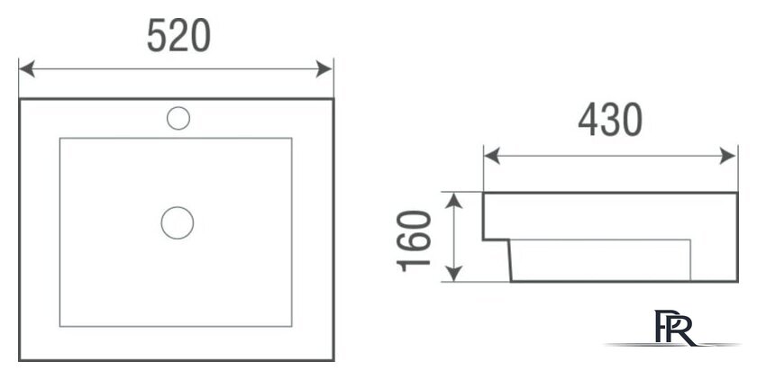 Умывальник WeltWasser Deilbach 4012 - Изображение №3 — Интернет-магазин ПроЗаказ