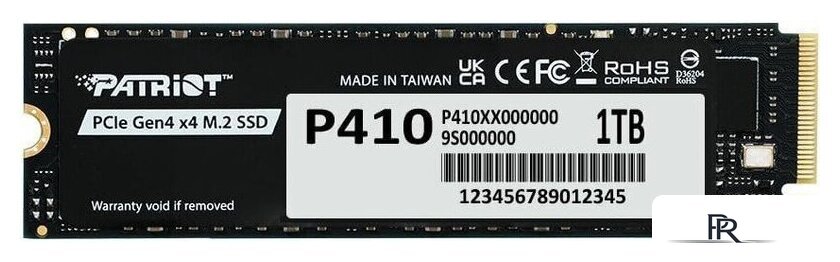 SSD Patriot P410 1TB P410P1TBM28H - Изображение №1 — Интернет-магазин ПроЗаказ