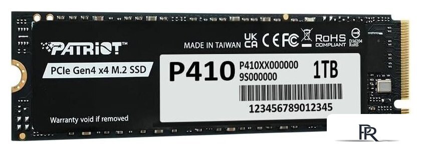 SSD Patriot P410 1TB P410P1TBM28H - Изображение №2 — Интернет-магазин ПроЗаказ