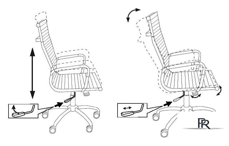 Офисное кресло Бюрократ CH-883 (бежевый) - Изображение №2 — Интернет-магазин ПроЗаказ