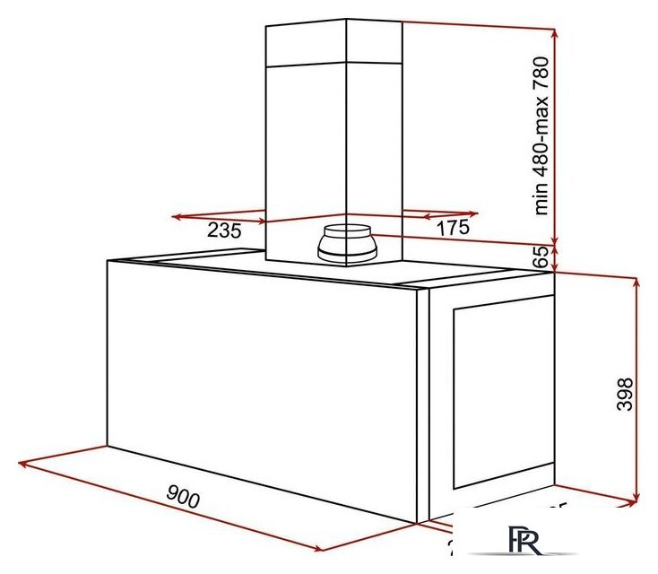 Кухонная вытяжка TEKA DHI 90 - Изображение №3 — Интернет-магазин ПроЗаказ