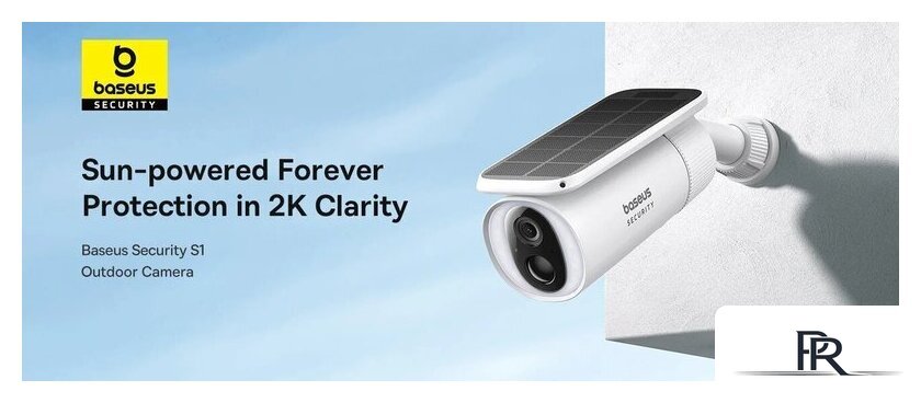 IP-камера Baseus S1 Outdoor 2K Solar Security Camera - Изображение №4 — Интернет-магазин ПроЗаказ