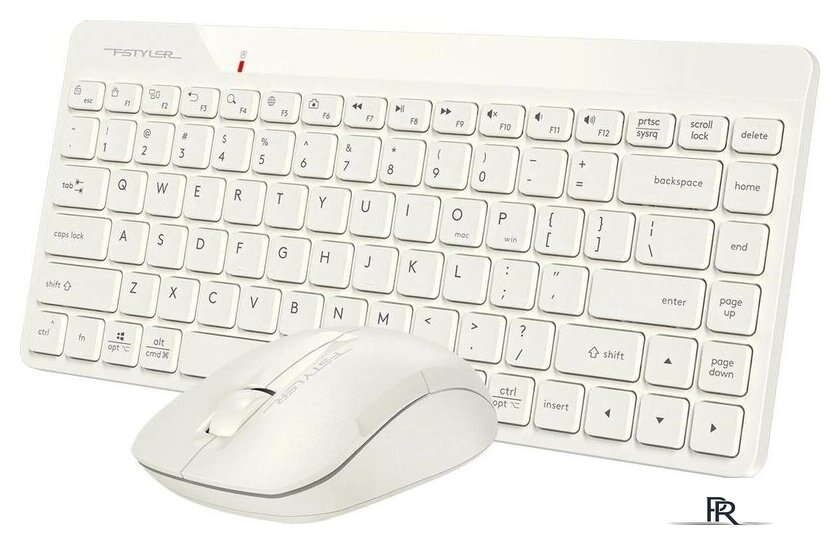 Офисный набор A4Tech Fstyler FG2200 Air (бежевый) - Изображение №4 — Интернет-магазин ПроЗаказ