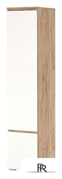 Шкаф-пенал Памир Гретта 2СП (крафт золотой/белый) - Изображение №1 — Интернет-магазин ПроЗаказ