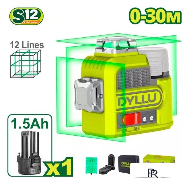 Лазерный нивелир Dyllu DTLE8M12 - Изображение №1 — Интернет-магазин ПроЗаказ