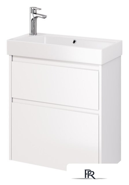  Dreja Тумба под умывальник Slim 65 99.0401 (белый глянец) - Изображение №1 — Интернет-магазин ПроЗаказ