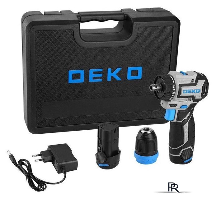 Дрель-шуруповерт Deko Loner 12V PRO 085-1122 (с 2-мя АКБ, кейс) - Изображение №1 — Интернет-магазин ПроЗаказ