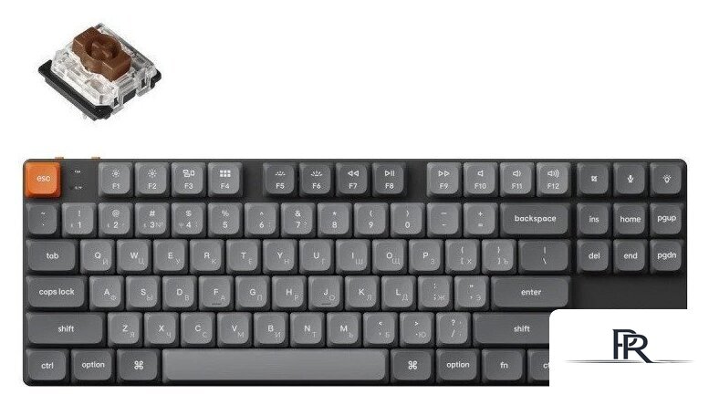 Клавиатура Keychron K1 Max RGB K1M-H3-RU (Gateron Low Profile Brown 2.0) - Изображение №1 — Интернет-магазин ПроЗаказ