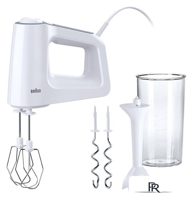 Миксер Braun MultiMix 3 HM 3105 WH - Изображение №2 — Интернет-магазин ПроЗаказ