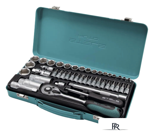 Набор трещотка с головками и битами Stels 13575 (44 предмета) - Изображение №1 — Интернет-магазин ПроЗаказ