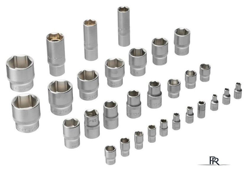 Набор домашнего мастера Denzel 15803 (100 предметов) - Изображение №8 — Интернет-магазин ПроЗаказ