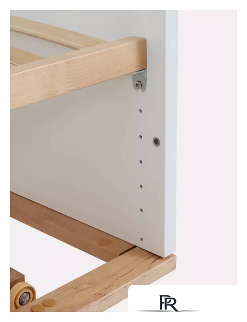 Классическая детская кроватка Rant Bamboo 768 (cloud white) - Изображение №7 — Интернет-магазин ПроЗаказ