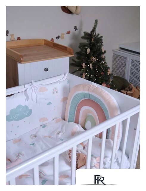 Классическая детская кроватка Rant Bamboo 768 (cloud white) - Изображение №12 — Интернет-магазин ПроЗаказ