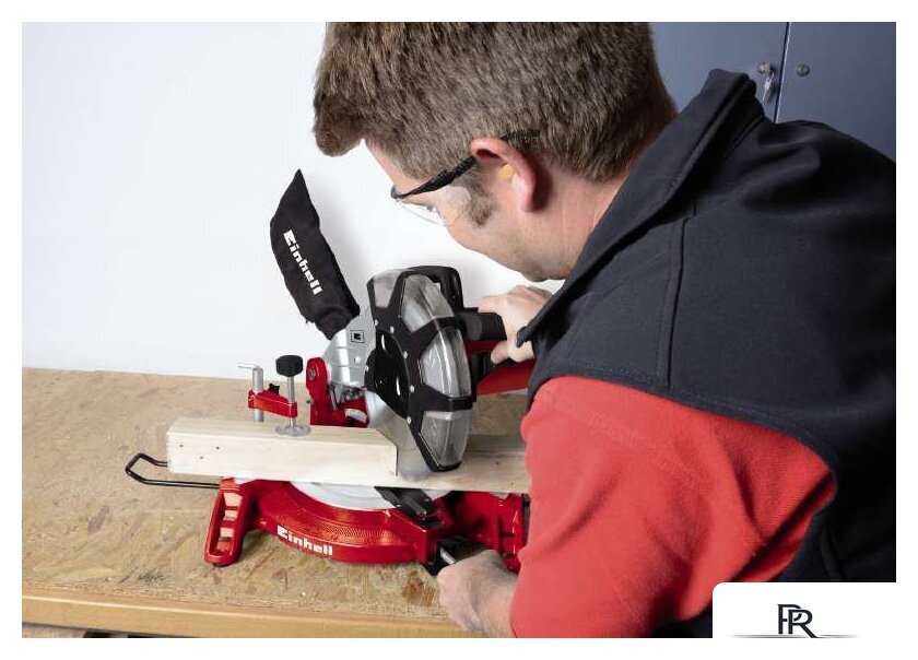 Торцовочная пила Einhell TC-MS 2513 L [4300850] - Изображение №10 — Интернет-магазин ПроЗаказ