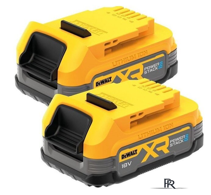 Набор аккумуляторов DeWalt DCBP034E2 (18В/2x1.7 Ач) - Изображение №1 — Интернет-магазин ПроЗаказ