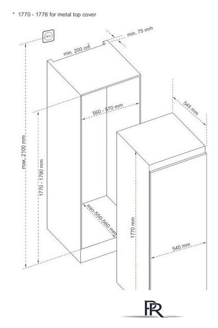 Однокамерный холодильник Korting KSI 1855 - Изображение №5 — Интернет-магазин ПроЗаказ