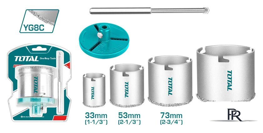 Набор коронок Total TAC44061 (6 шт) - Изображение №1 — Интернет-магазин ПроЗаказ