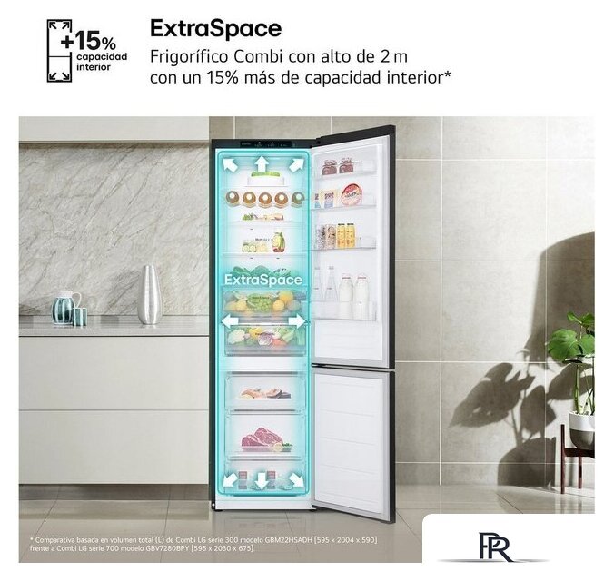 Холодильник LG DoorCooling+ GBV3200CEP - Изображение №13 — Интернет-магазин ПроЗаказ