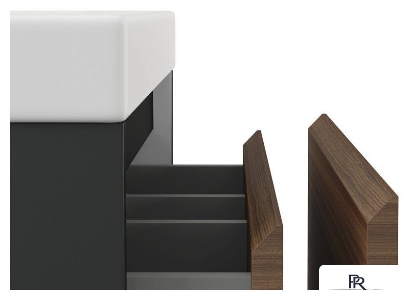  Cersanit Тумба под умывальник Grande 60 Como 60 64759 (черный орех) - Изображение №8 — Интернет-магазин ПроЗаказ