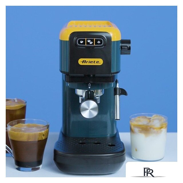 Рожковая кофеварка Ariete 1399/16 Mango Yellow - Изображение №7 — Интернет-магазин ПроЗаказ